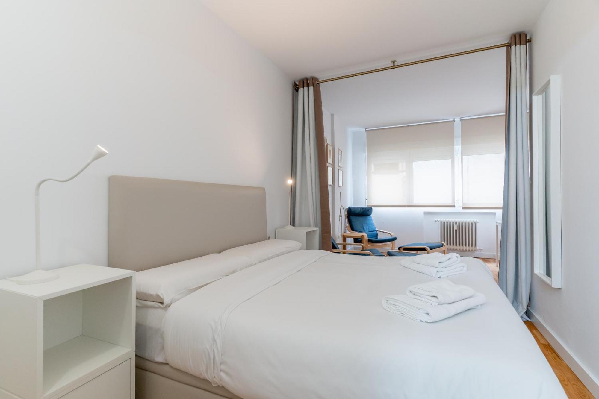 Cozy And Bright-1Bedroom 1Bathroom-Las Letras Madrid Dış mekan fotoğraf