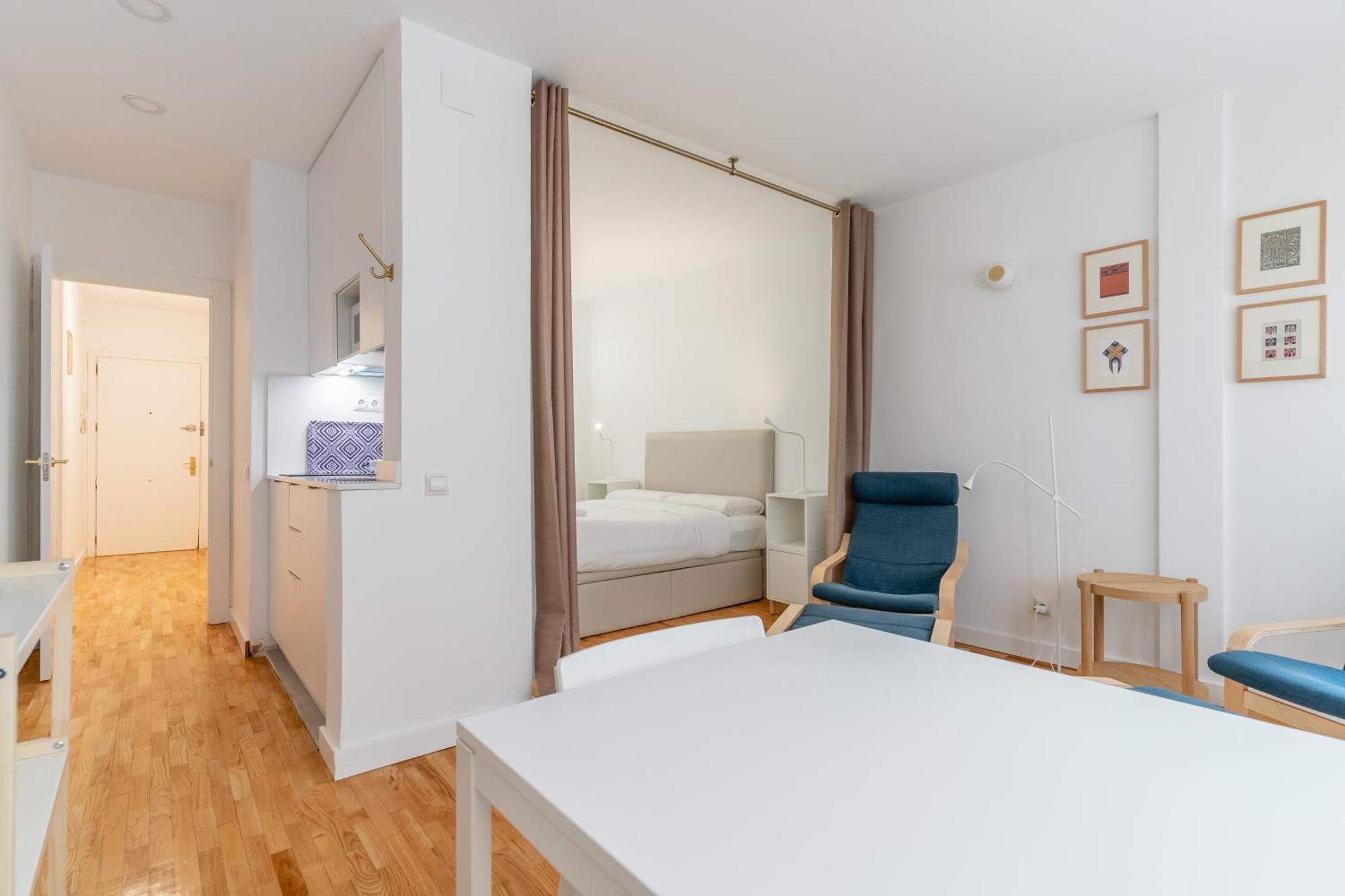 Cozy And Bright-1Bedroom 1Bathroom-Las Letras Madrid Dış mekan fotoğraf