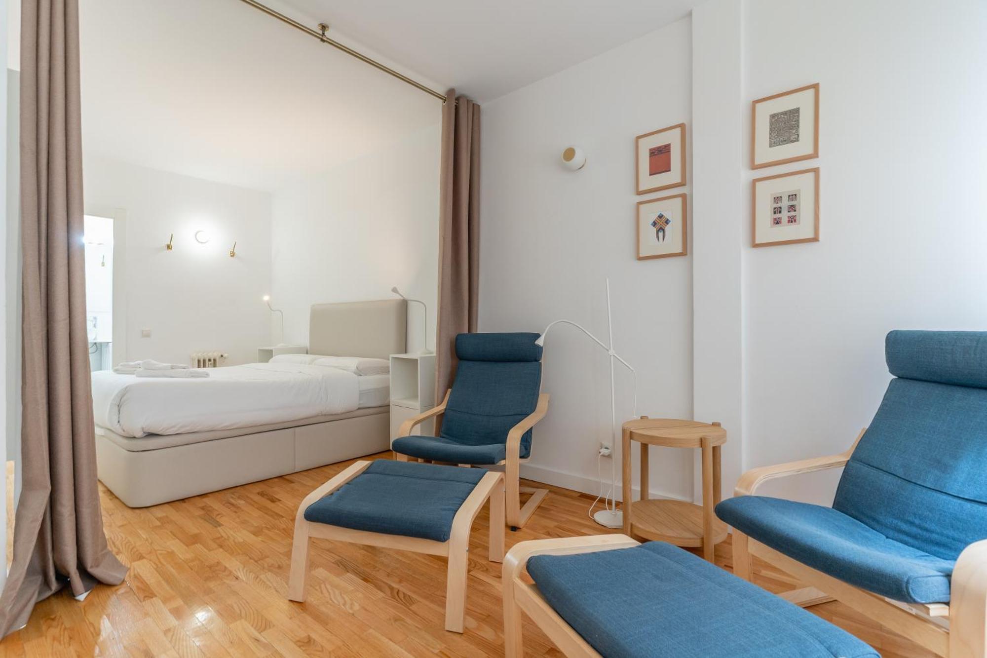 Cozy And Bright-1Bedroom 1Bathroom-Las Letras Madrid Dış mekan fotoğraf